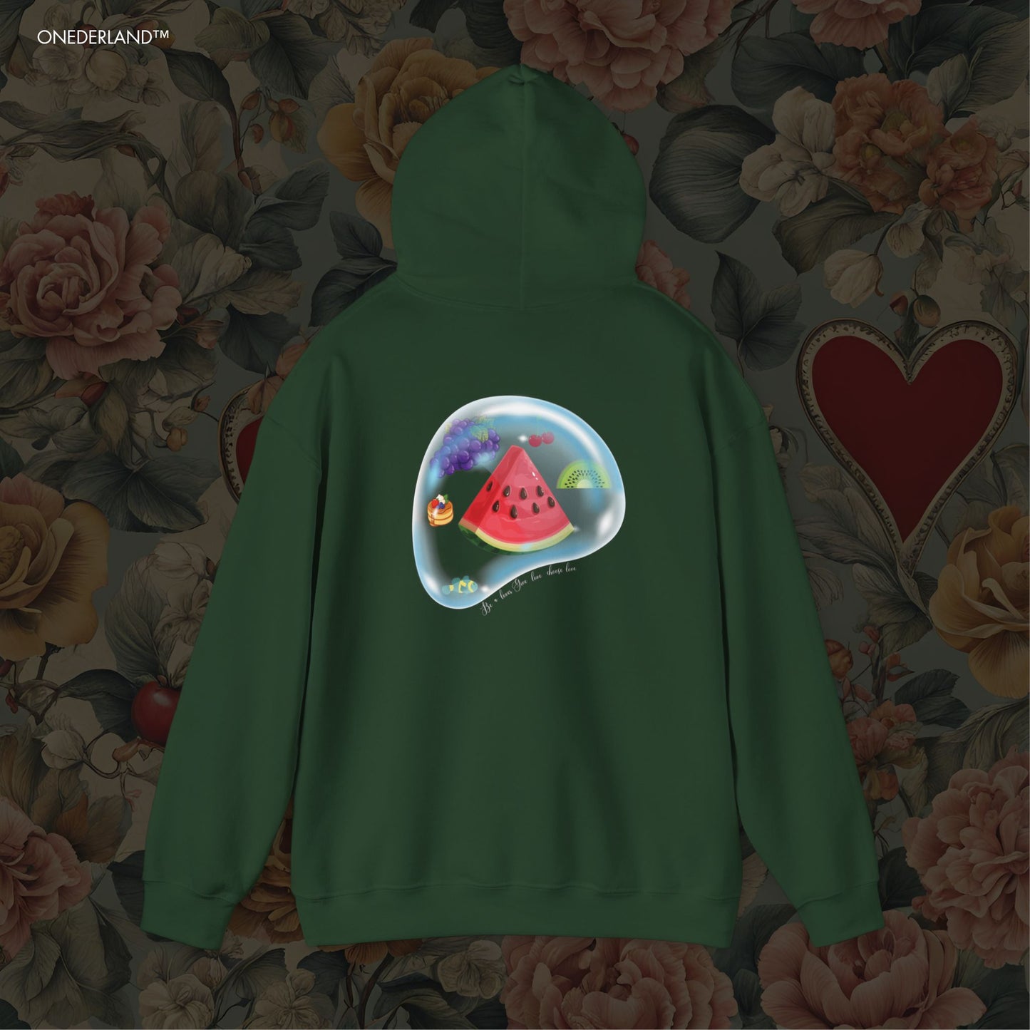 Harry Styles Love Theme Hoodie  ( White Text )