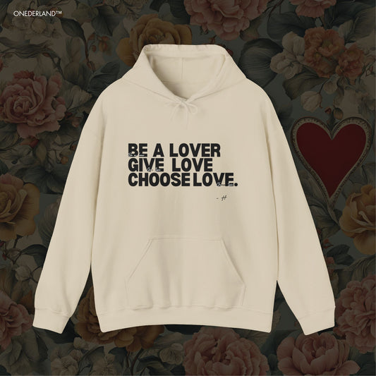 Harry Styles Love Theme Hoodie ( Black Text )