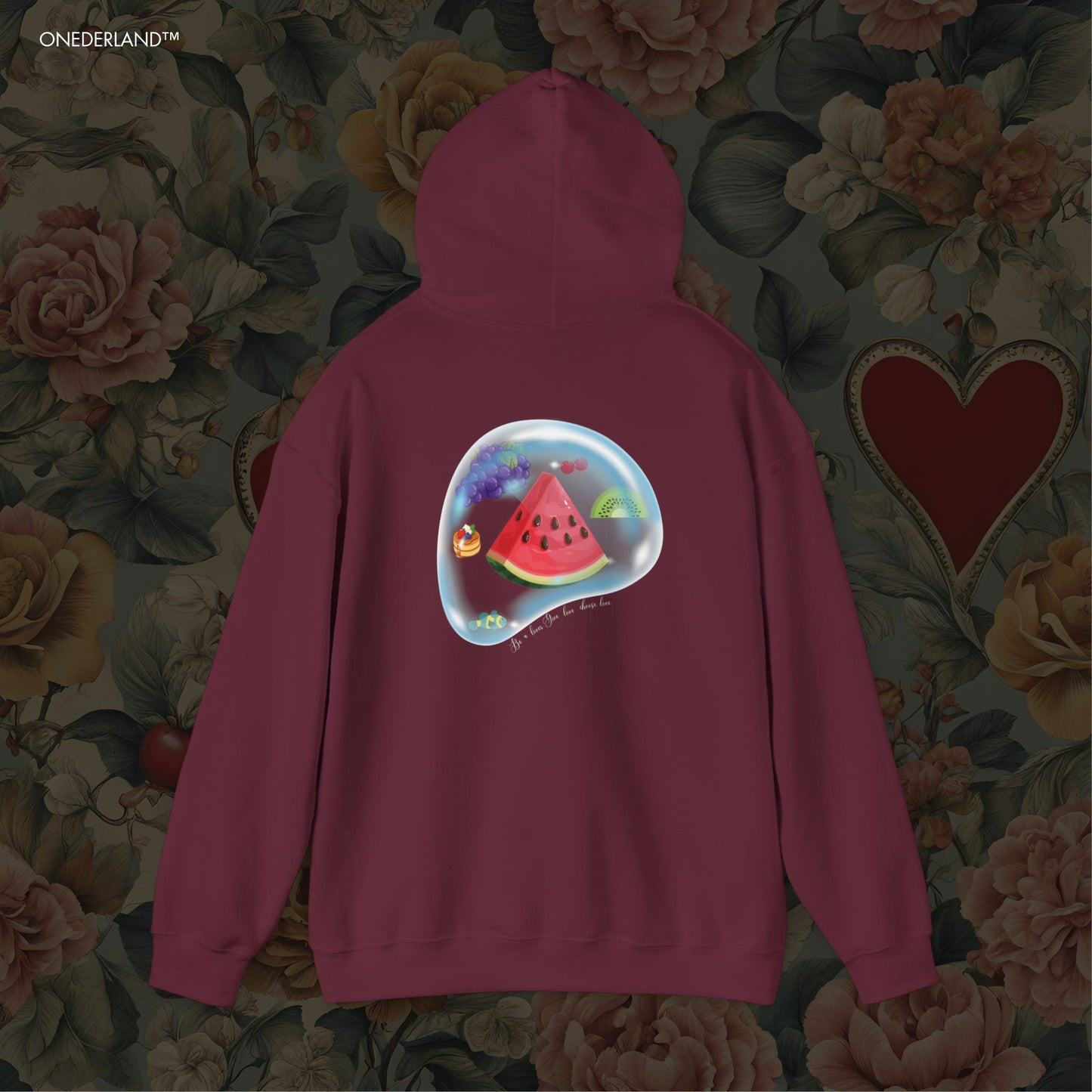 Harry Styles Love Theme Hoodie  ( White Text )