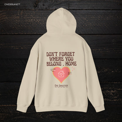 Dont Forget Where You Belong Hoodie