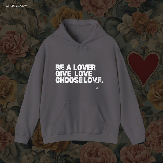 Harry Styles Love Theme Hoodie  ( White Text )