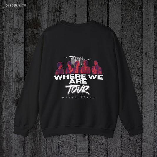 Where We Are Tour Sweatshirt ( Tribute Edition )