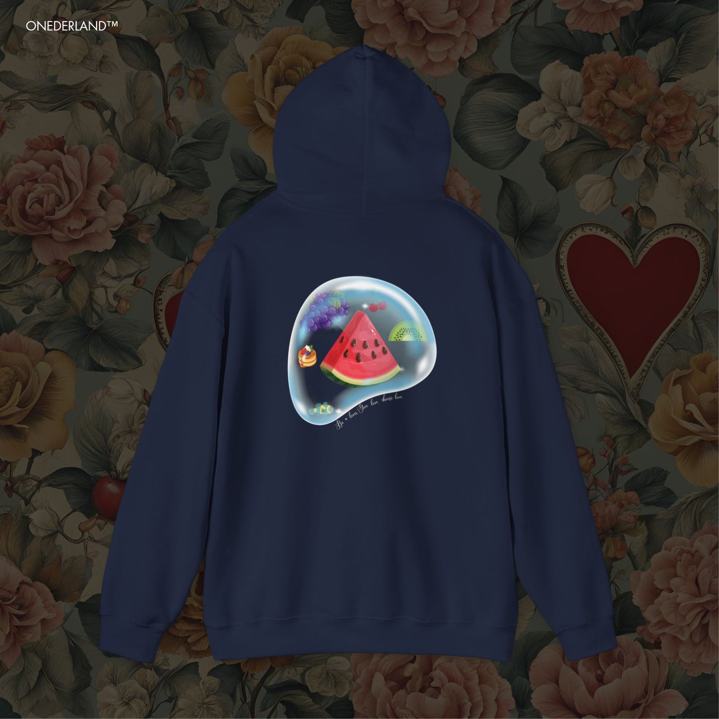 Harry Styles Love Theme Hoodie  ( White Text )