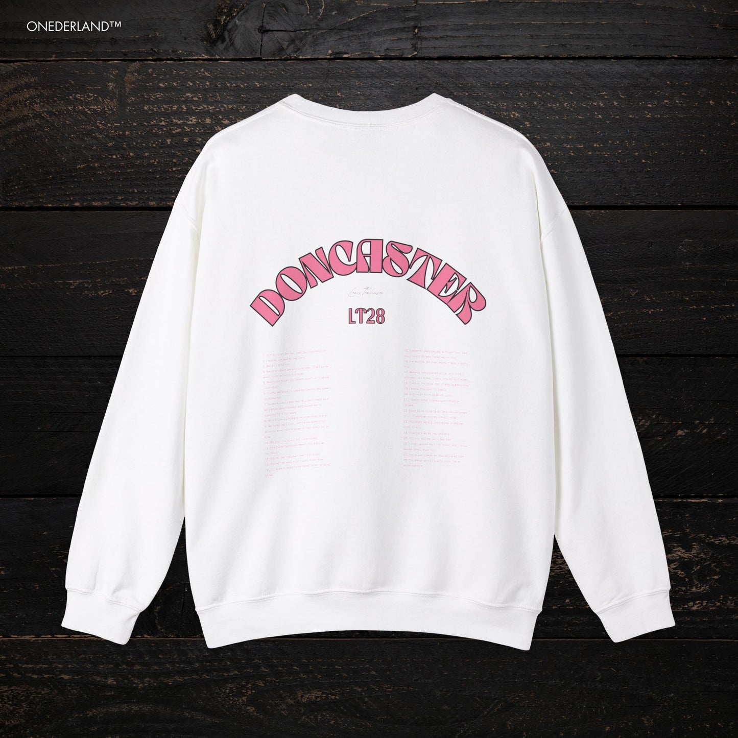 Louis Tomlinson Sweatshirt ( White )