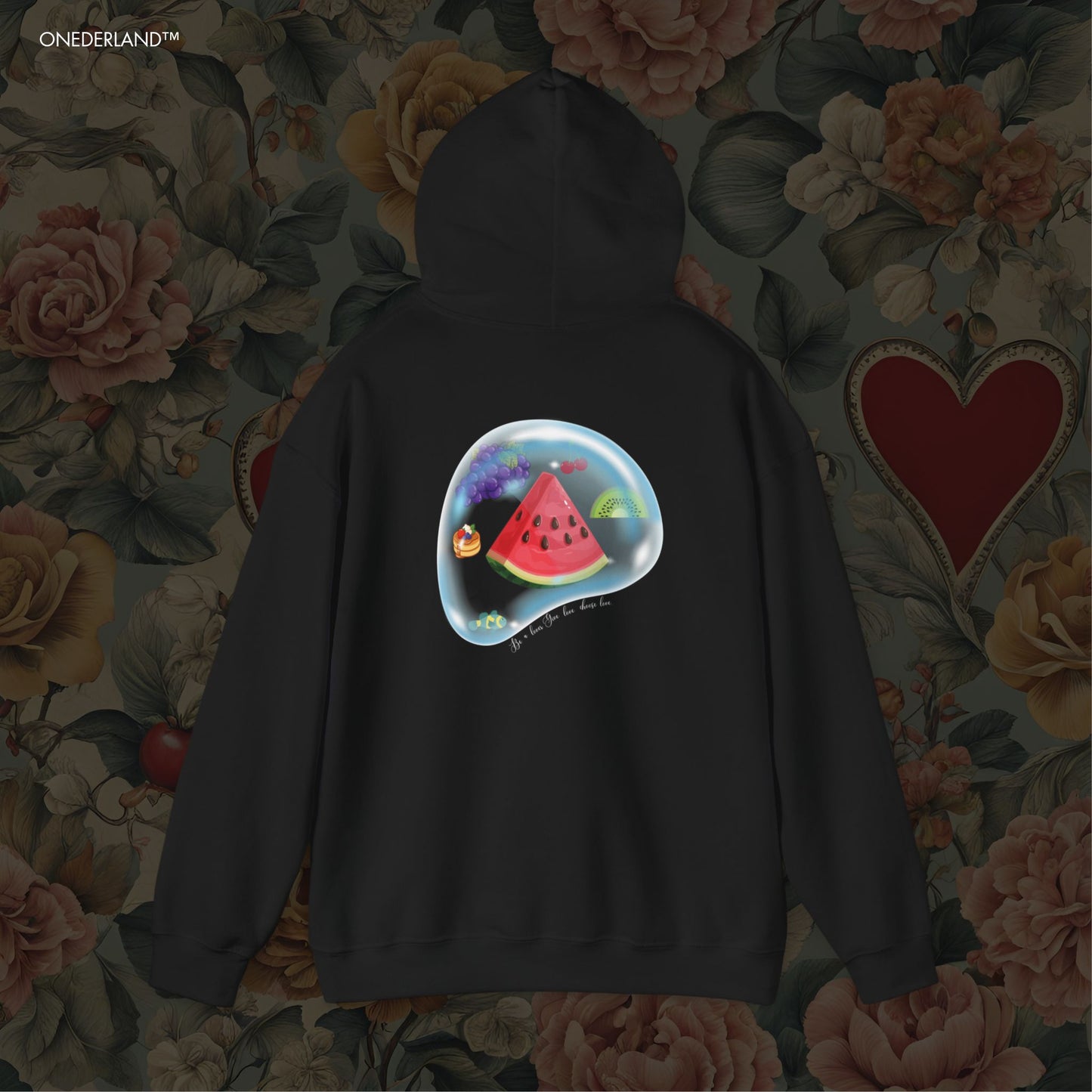 Harry Styles Love Theme Hoodie  ( White Text )